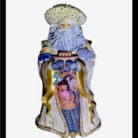 Noah Noah’s Ark Ceramic Hand Painted Figurine Bible Stories - Picture 2 of 9